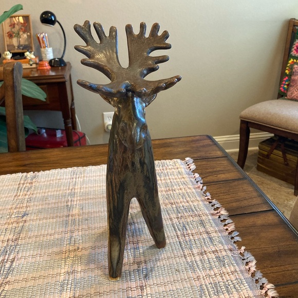 Taisto Kaasinen Pottery For Arabia Bull Moose Large Mid Century Finland - Picture 2 of 14